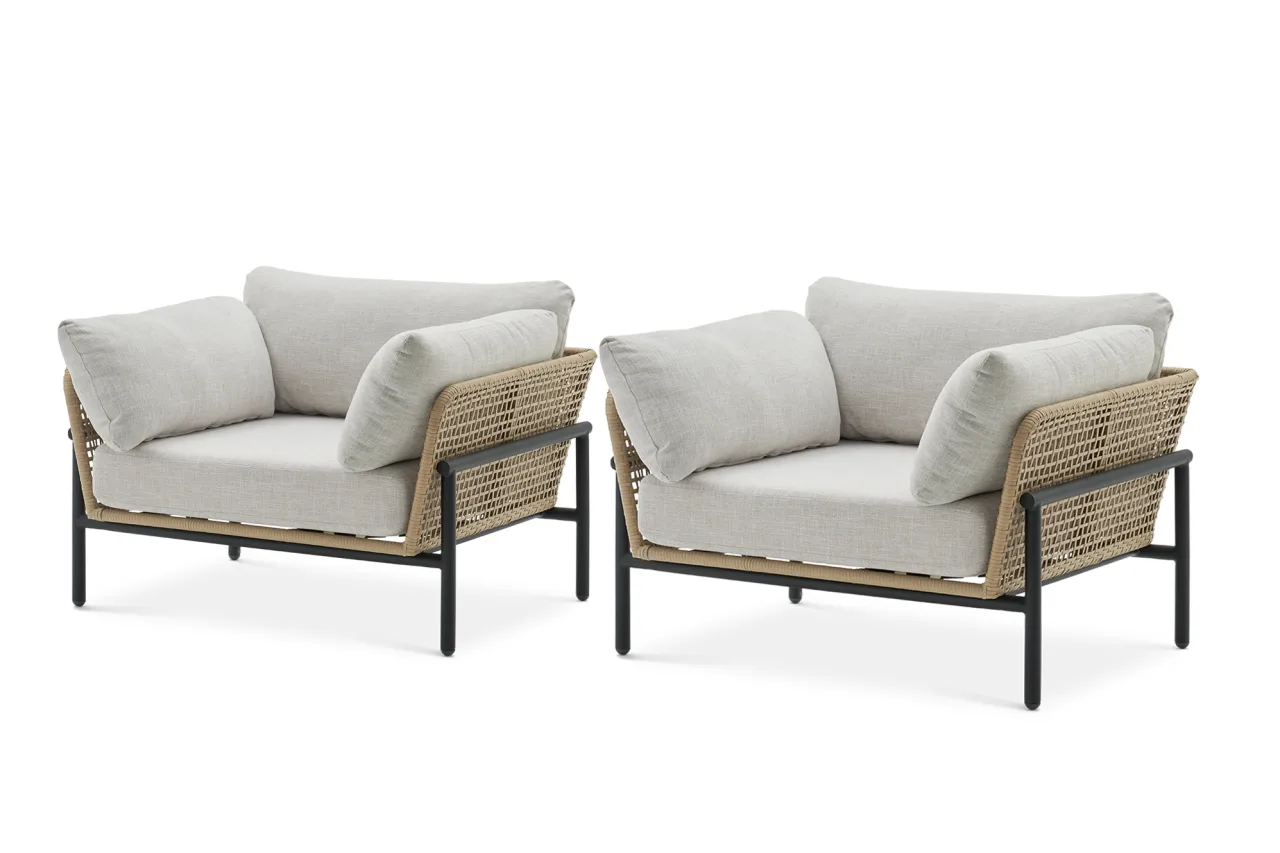 Sierra Lounge Chair Set - Buy Luxury Seating Online
